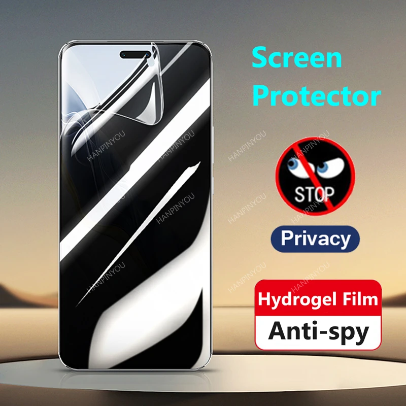Anti-Spy Hydrogel Film For Honor Magic7 Magic6 RSR Magic5 Magic4 Pro Ultimate Lite 5G Full Cover Privacy Soft Screen Protector
Anti-Spy Hydrogel Film For Honor Magic7 Magic6 RSR Magic5 Magic4 Pro Ultimate Lite 5G Full Cover Privacy Soft Screen Protector