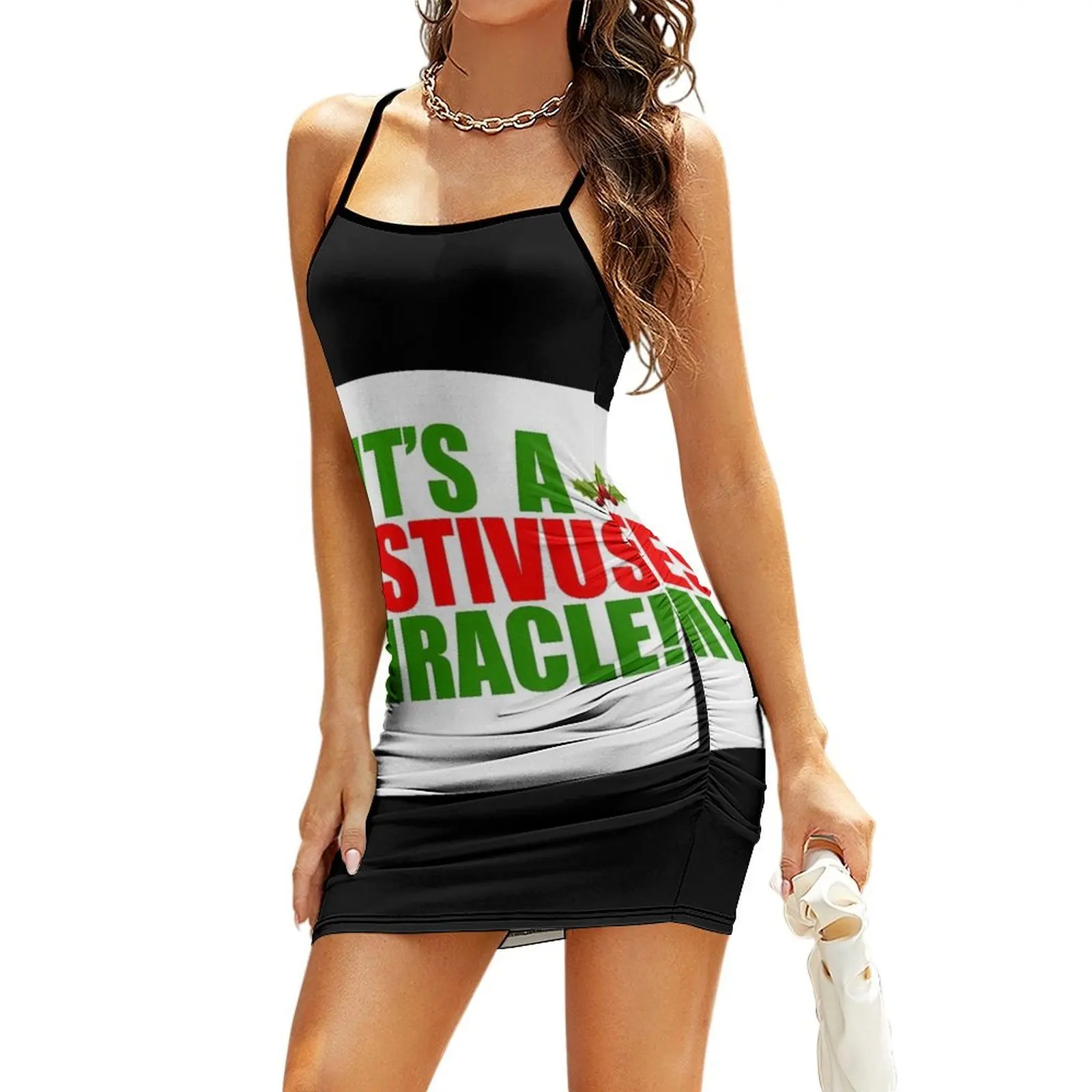 Its A Festivus Miracle Classic Sling Dress elegant dresses plus sizes women clothes Summer dresses for women Dress
Its A Festivus Miracle Classic Sling Dress elegant dresses plus sizes women clothes Summer dresses for women Dress