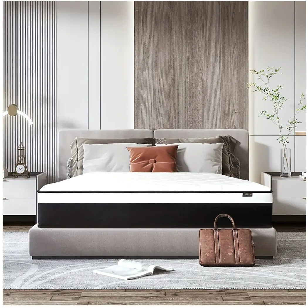 12-Inch Hybrid Mattress (Twin/Full/Queen/King) – Memory Foam + Pocket Spring Support, Medium-Firm Feel, Fire-Resistant Knit Cover, Easy Unbox & Expand, No Box Spring Required, Modern Low-Profile Design, Durable Nylon Base, Ideal for Bedrooms & Small Space
12-Inch Hybrid Mattress (Twin/Full/Queen/King) – Memory Foam + Pocket Spring Support, Medium-Firm Feel, Fire-Resistant Knit Cover, Easy Unbox & Expand, No Box Spring Required, Modern Low-Profile Design, Durable Nylon Base, Ideal for Bedrooms & Small Space