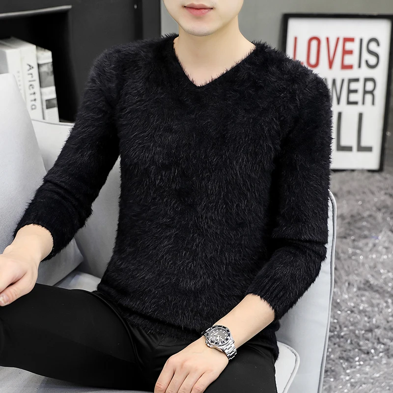 Мужской свитер Thiened V-Ne Camere Mink, осенне-зимний, в корейском стиле, повседневный, вязаный, для бизнеса, цветной
Мужской свитер Thiened V-Ne Camere Mink, осенне-зимний, в корейском стиле, повседневный, вязаный, для бизнеса, цветной