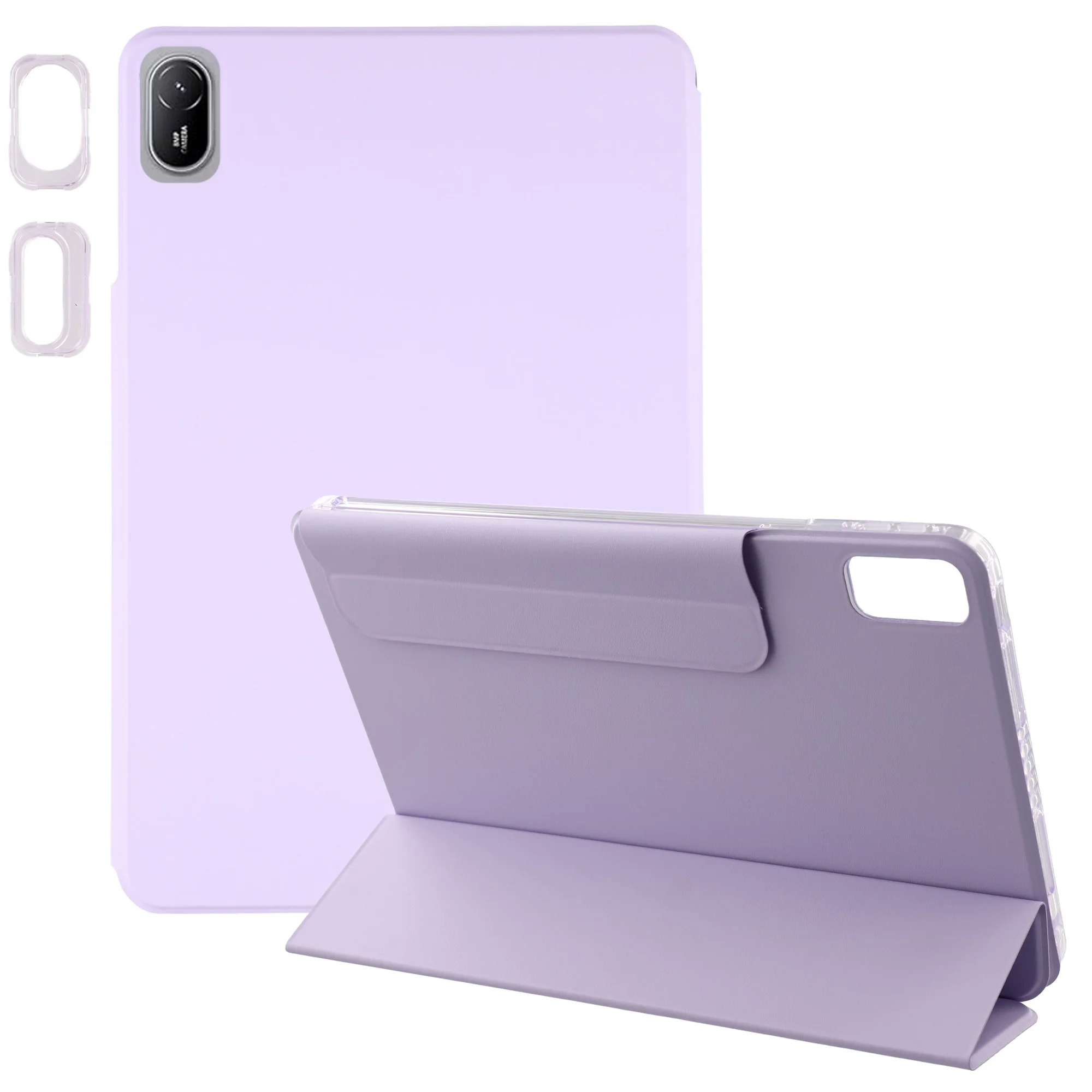Tablet Case For Huawei MatePad SE 11 / MatePad 11 (2023) / (2021) Folding Stand Magnetic Leather Cover with Lens Frames - Purple
Tablet Case For Huawei MatePad SE 11 / MatePad 11 (2023) / (2021) Folding Stand Magnetic Leather Cover with Lens Frames - Purple