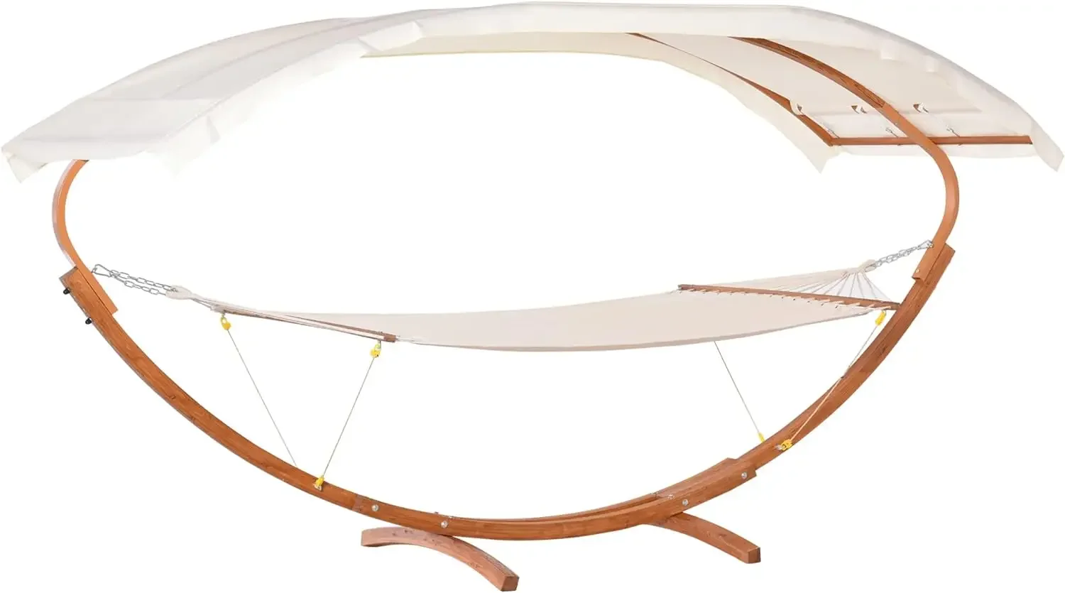 Outdoor Hammock with Stand & Accessories, Heavy Duty Wooden Frame, Extra Large Sun Shade Canopy, Indoor Outside Boho Style
Outdoor Hammock with Stand & Accessories, Heavy Duty Wooden Frame, Extra Large Sun Shade Canopy, Indoor Outside Boho Style