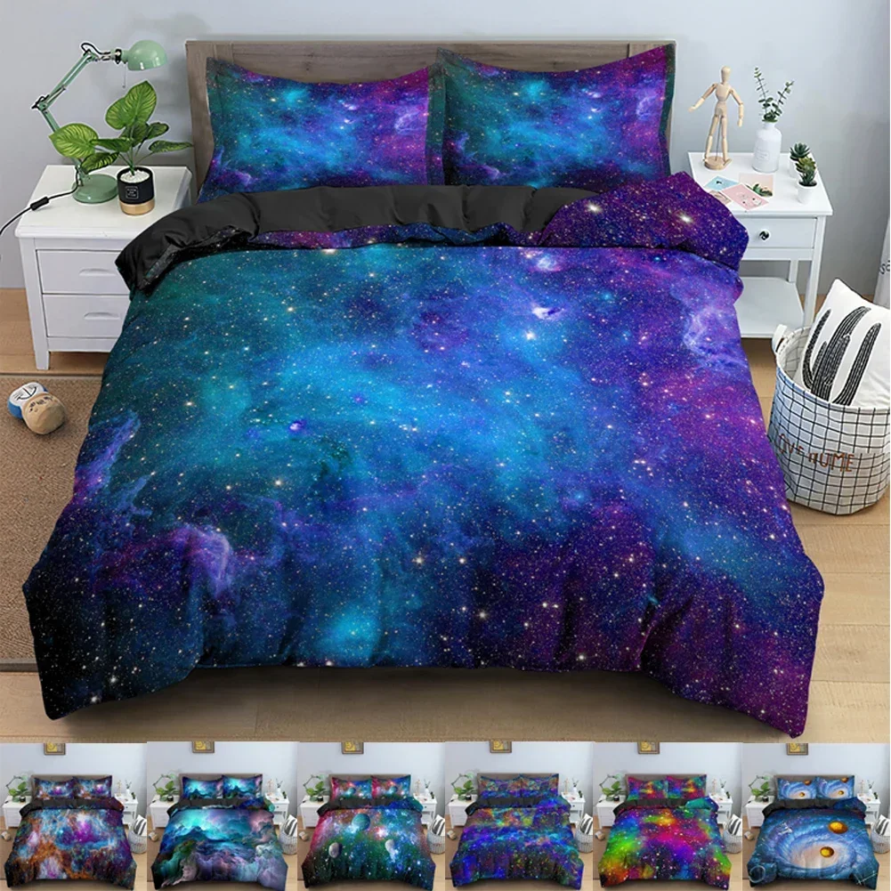 Galaxy Space Bedding Set 3D Universe Duvet Cover Psychedelic Quilt Cover With Zipper Queen Double Comforter Sets Kids Gifts
Galaxy Space Bedding Set 3D Universe Duvet Cover Psychedelic Quilt Cover With Zipper Queen Double Comforter Sets Kids Gifts