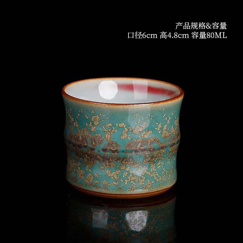 Yuzhou Jun Kiln Cup Kiln Transformation Tea Cup Jun Porcelain Tea Cup Master
Yuzhou Jun Kiln Cup Kiln Transformation Tea Cup Jun Porcelain Tea Cup Master
