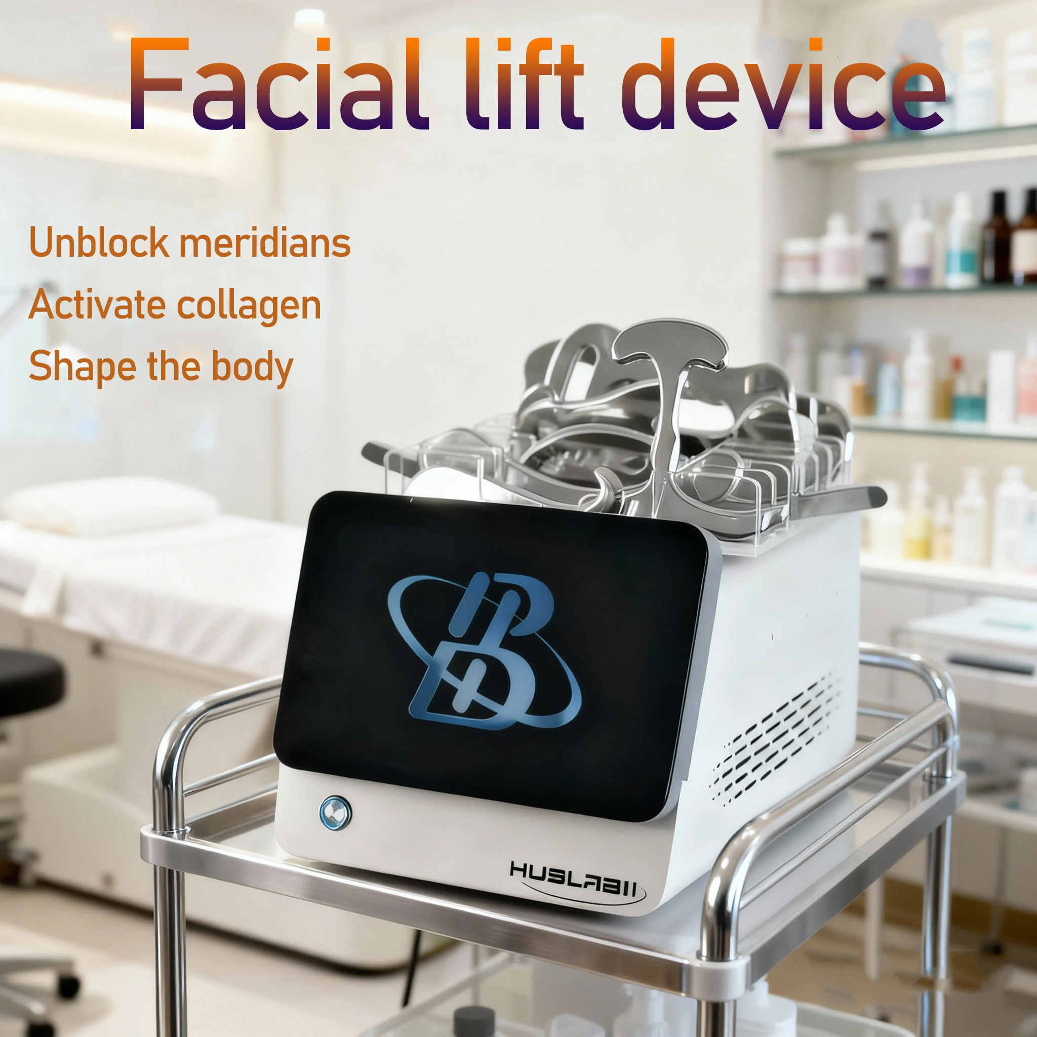 Facial Lifting Device Tightens and Activates Collagen, Tightens and Shapes the Body for Use in Beauty Salons
Facial Lifting Device Tightens and Activates Collagen, Tightens and Shapes the Body for Use in Beauty Salons