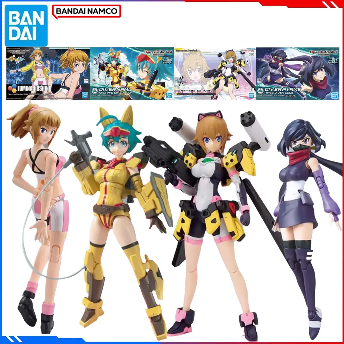 Подлинная фигурка Bandai Gundam, наборы моделей FRS, аниме-фигурки Diver Nami Ayame Fumina Hoshino Avatar Fumina, модель игрушки, подарок для детей
Подлинная фигурка Bandai Gundam, наборы моделей FRS, аниме-фигурки Diver Nami Ayame Fumina Hoshino Avatar Fumina, модель игрушки, подарок для детей