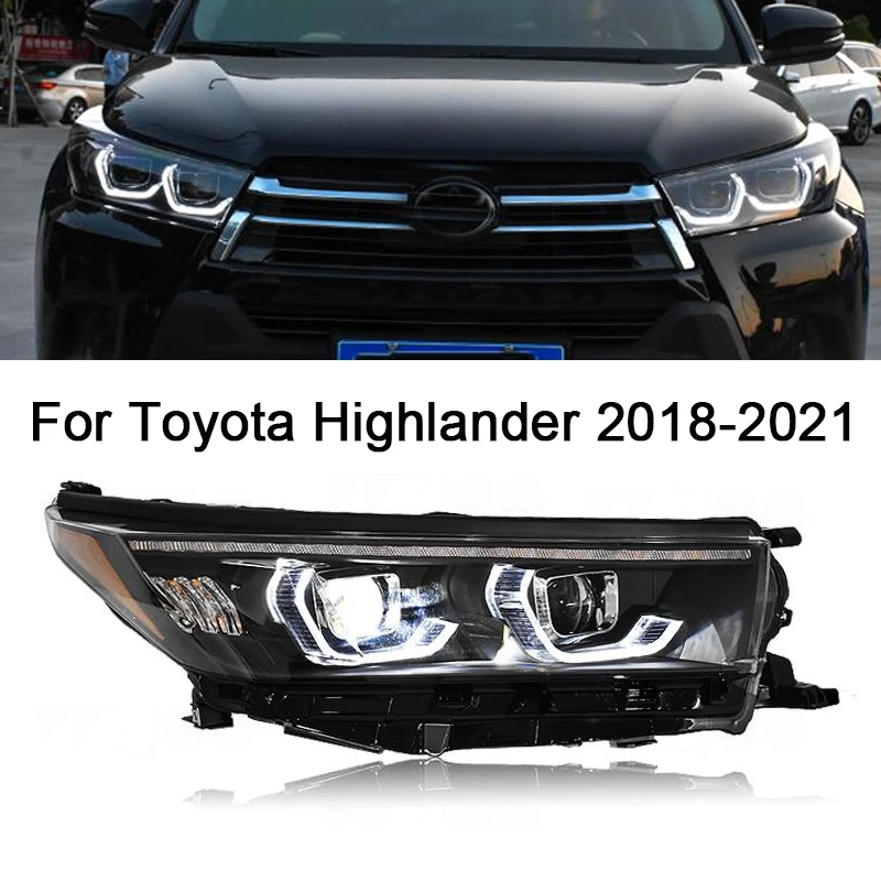 Для Toyota Highlander 2018-2021 светодиодные передние фонари автомобиля в сборе, обновленная линза проектора, аксессуары для автомобильных фар
Для Toyota Highlander 2018-2021 светодиодные передние фонари автомобиля в сборе, обновленная линза проектора, аксессуары для автомобильных фар