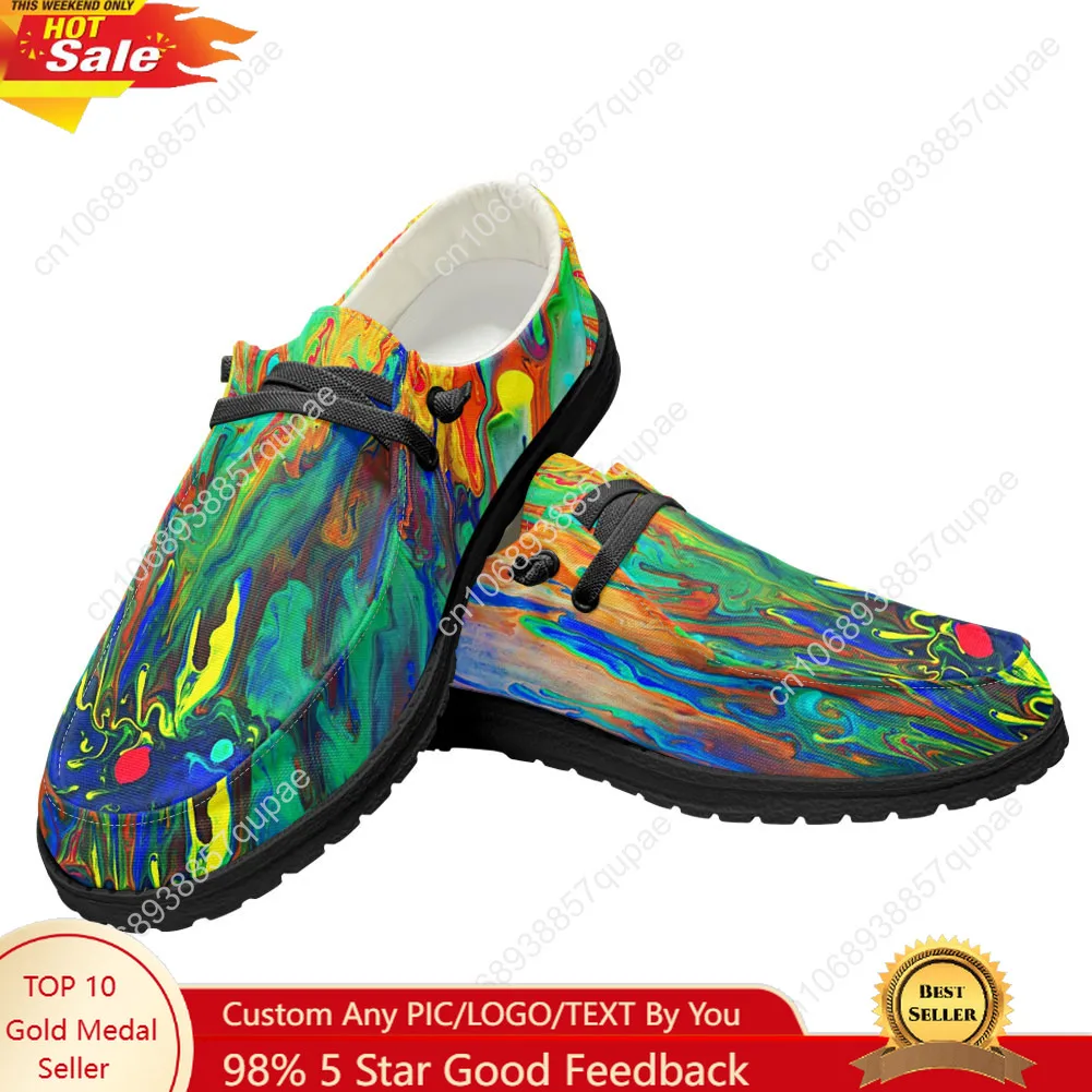 Custom Abstract Multicolor Casual Shoes Men Woman Flat Shoe Breathable Outdoor Lightweight Footwear Couple Custom Made Shoe
Custom Abstract Multicolor Casual Shoes Men Woman Flat Shoe Breathable Outdoor Lightweight Footwear Couple Custom Made Shoe