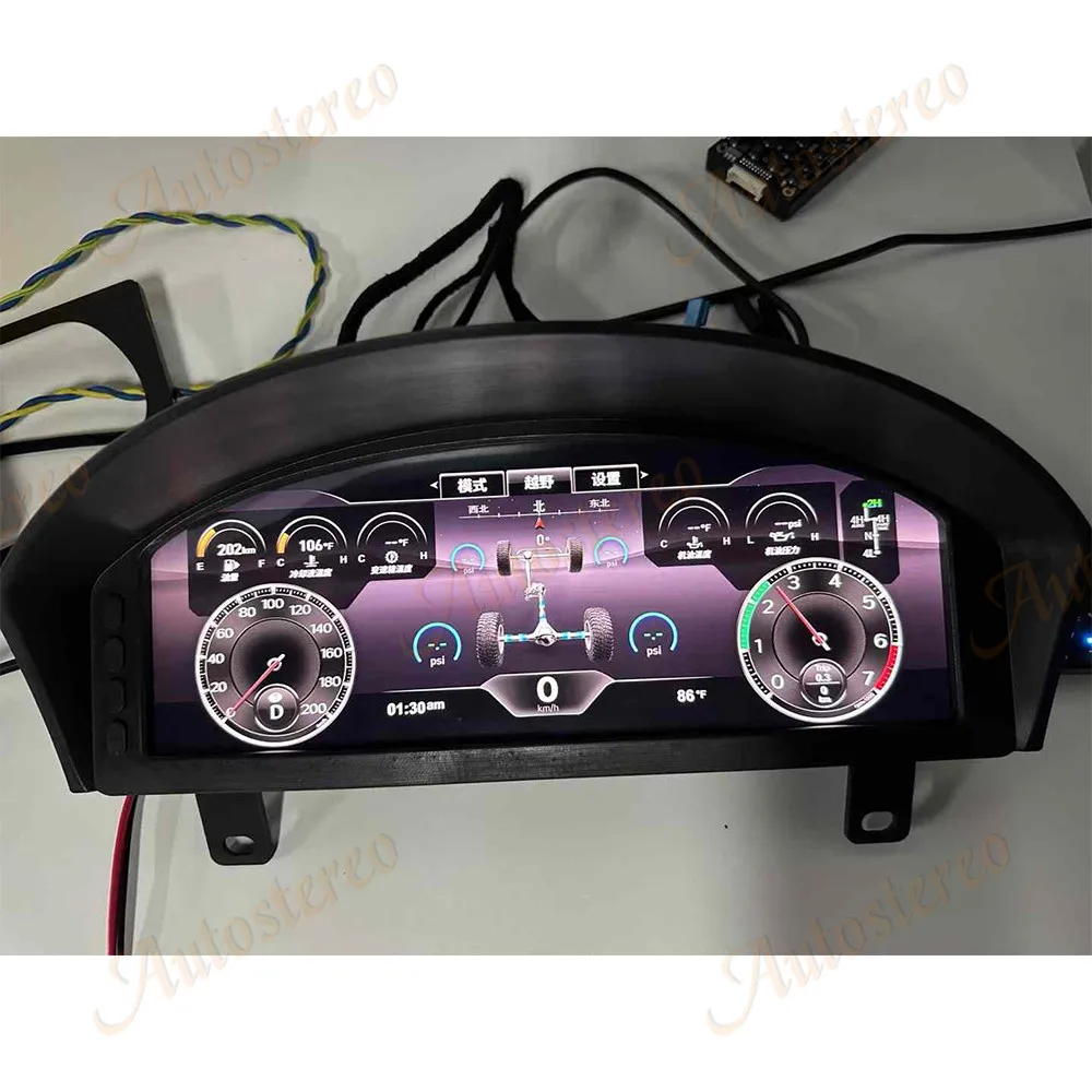 12,3 ''для Land Rover Defender 2012 2013 2014 2015 2016, автомобильный цифровой кластер, ЖК-дисплей, приборная панель, виртуальный инструмент для кабины, спидометр
12,3 ''для Land Rover Defender 2012 2013 2014 2015 2016, автомобильный цифровой кластер, ЖК-дисплей, приборная панель, виртуальный инструмент для кабины, спидометр