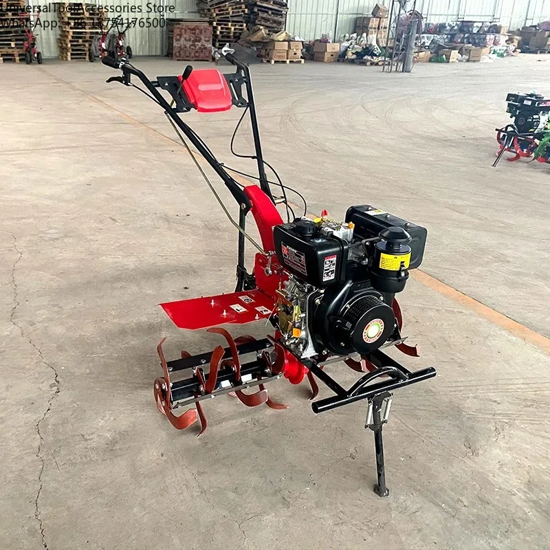 Excellent Quality Mini Soil Tiller Cultivator Ploughing Tiller