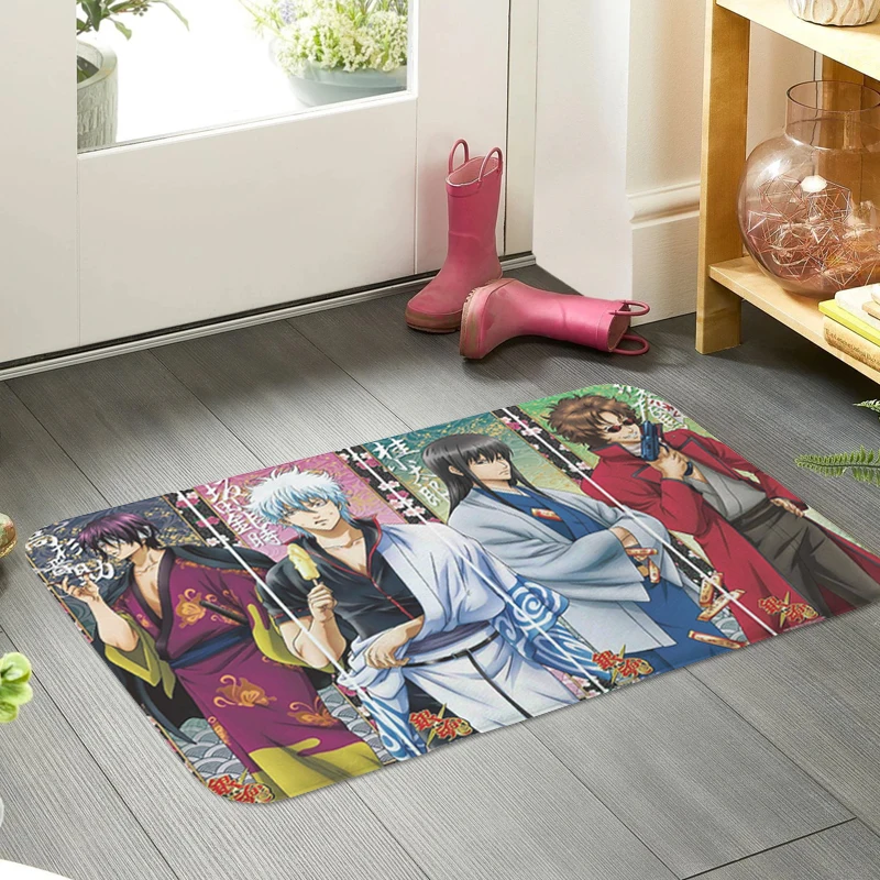 Carpet Entrance of House Gintama Entrance Door Doormat Balcony Porch Foot Mat Non-slip Kitchen Bedroom Rug Slip-resistant
Carpet Entrance of House Gintama Entrance Door Doormat Balcony Porch Foot Mat Non-slip Kitchen Bedroom Rug Slip-resistant