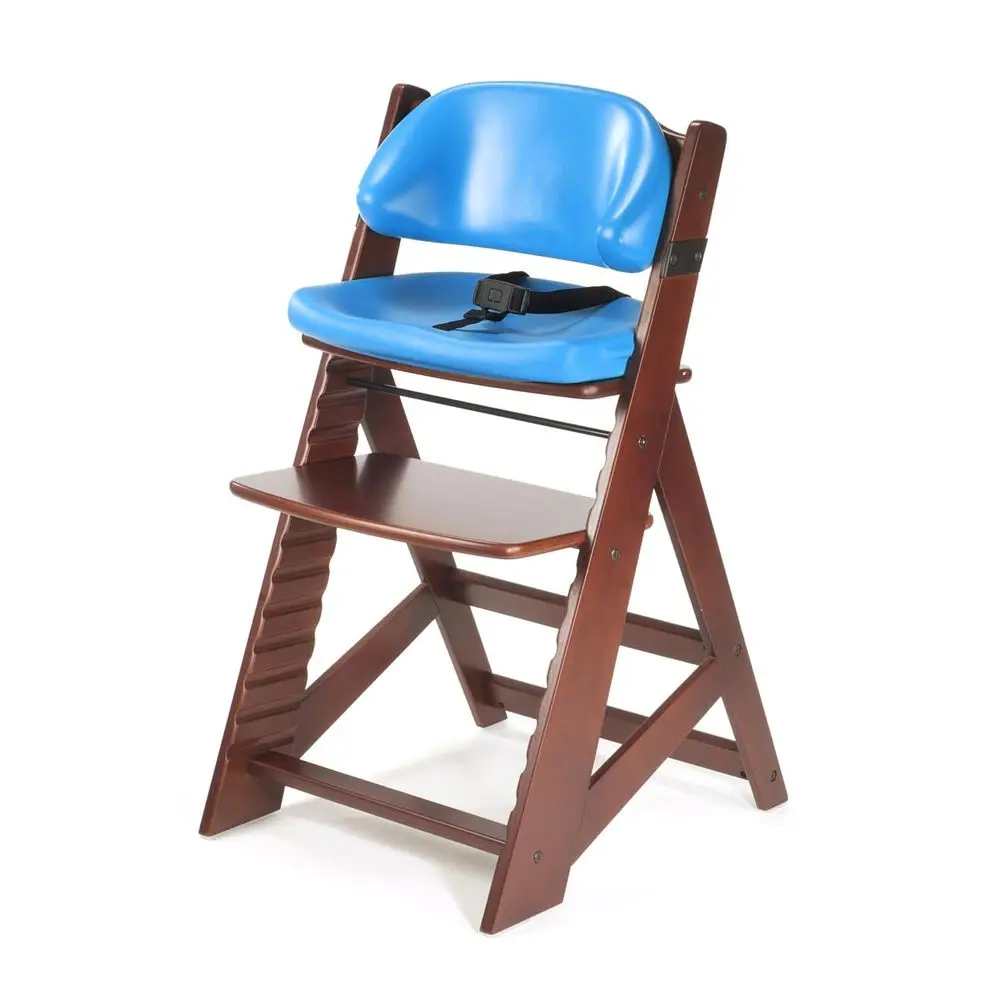 Children's Adjustable High Chair with Comfortable Cushions, Aqua
Children's Adjustable High Chair with Comfortable Cushions, Aqua