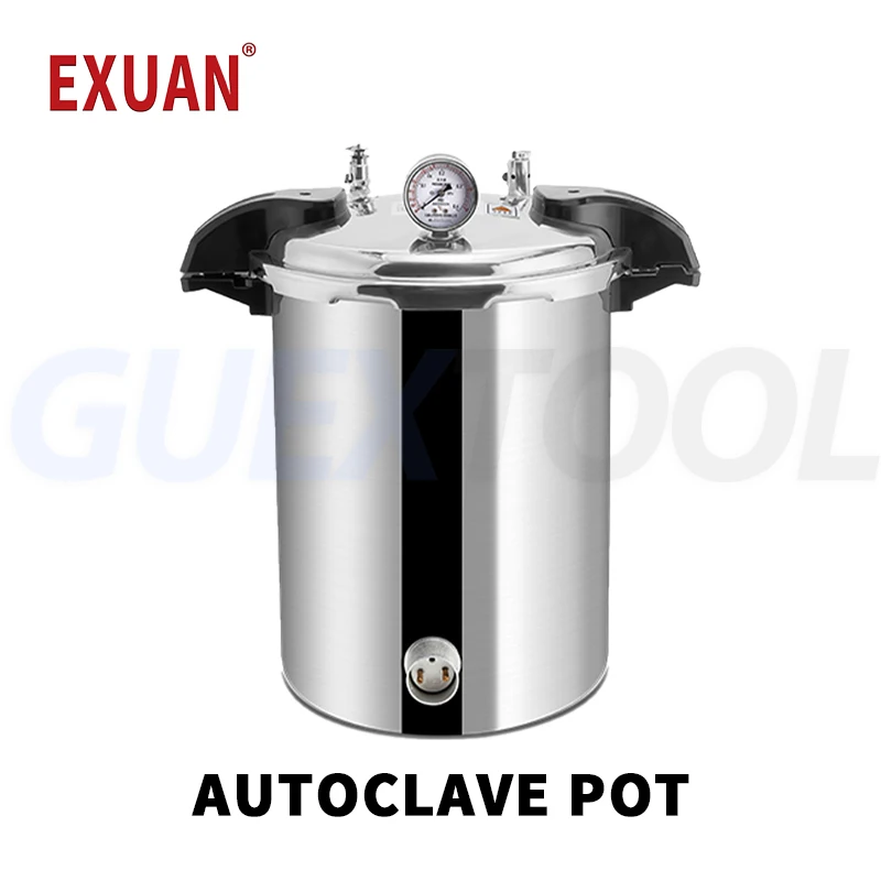 Sterilization Pot Pressure Steam High-pressure Sterilizer Fully Automatic Medical Disinfection Pot Laboratory Anti Drying Pot
Sterilization Pot Pressure Steam High-pressure Sterilizer Fully Automatic Medical Disinfection Pot Laboratory Anti Drying Pot