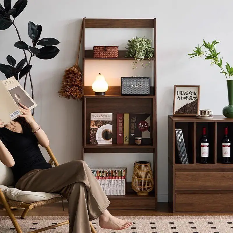 Floor-standing Display Stand Featuring Antique-style Cabinets with Multiple Layers of Storage, A Retro Ultra-thin Bookcase.
Floor-standing Display Stand Featuring Antique-style Cabinets with Multiple Layers of Storage, A Retro Ultra-thin Bookcase.