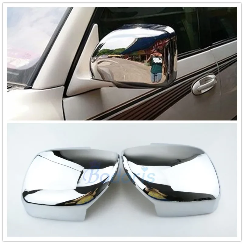 For Toyota Land Cruiser 100 FJ100 Lexus LX470 1998-2007 Door Mirror Cover Overlay Panel Frame Chrome Car Styling Accessories
For Toyota Land Cruiser 100 FJ100 Lexus LX470 1998-2007 Door Mirror Cover Overlay Panel Frame Chrome Car Styling Accessories