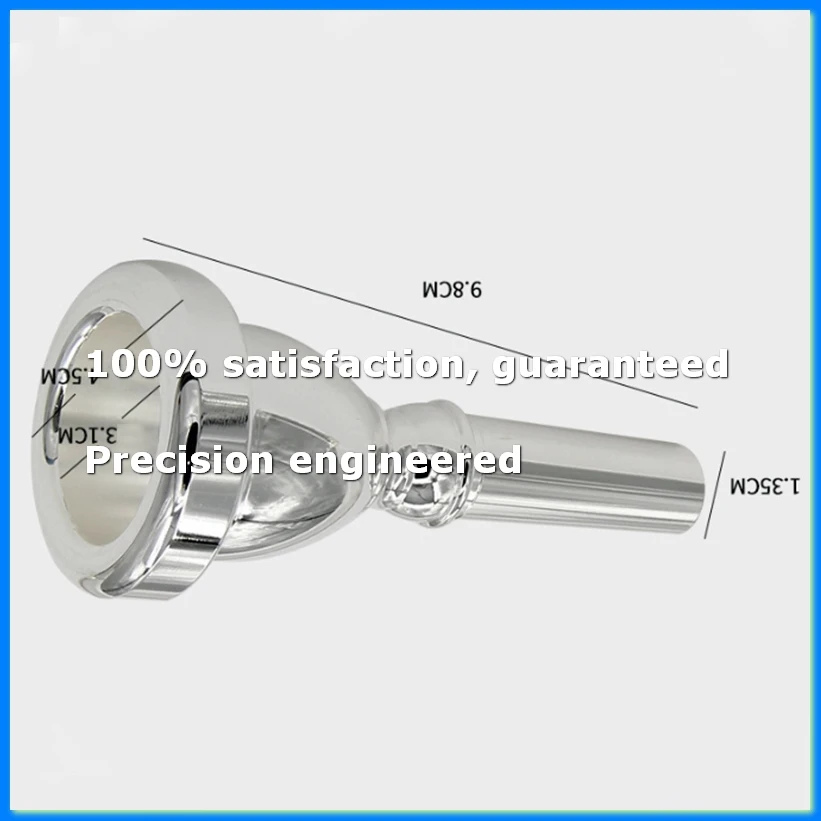 Large Mouth Large Holding Mouthpiece TUBA Mouthpiece Silver Plated Bass Large Mouthpiece-ABYS
Large Mouth Large Holding Mouthpiece TUBA Mouthpiece Silver Plated Bass Large Mouthpiece-ABYS