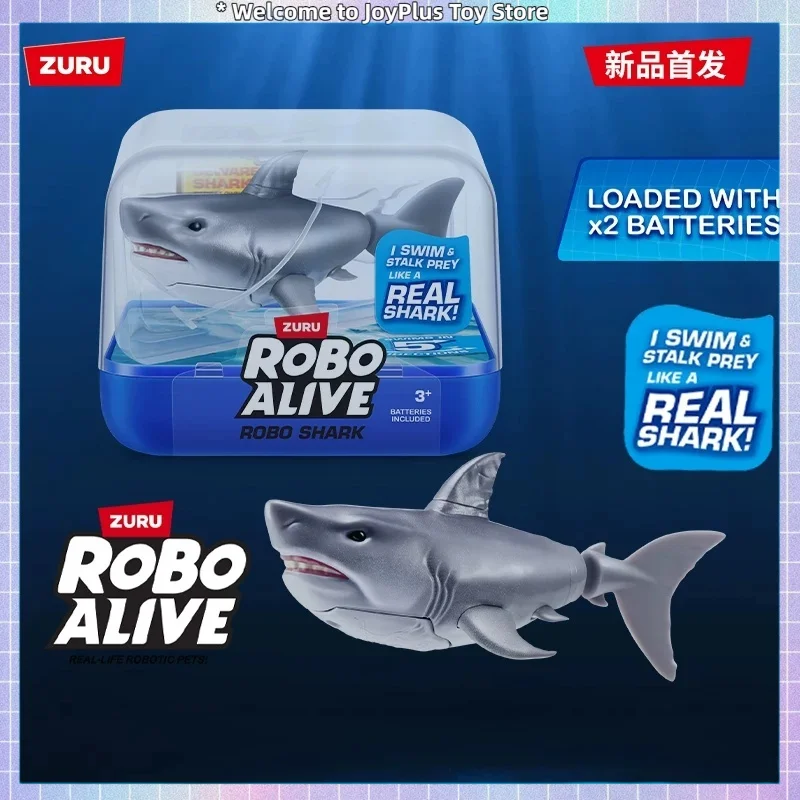 Zuru Robo Alive Robo Shark Blind Box Bath Water Play Toy Water Activated Sea Animal Bathroom Simulation Electrical Pet Kids Gift
Zuru Robo Alive Robo Shark Blind Box Bath Water Play Toy Water Activated Sea Animal Bathroom Simulation Electrical Pet Kids Gift