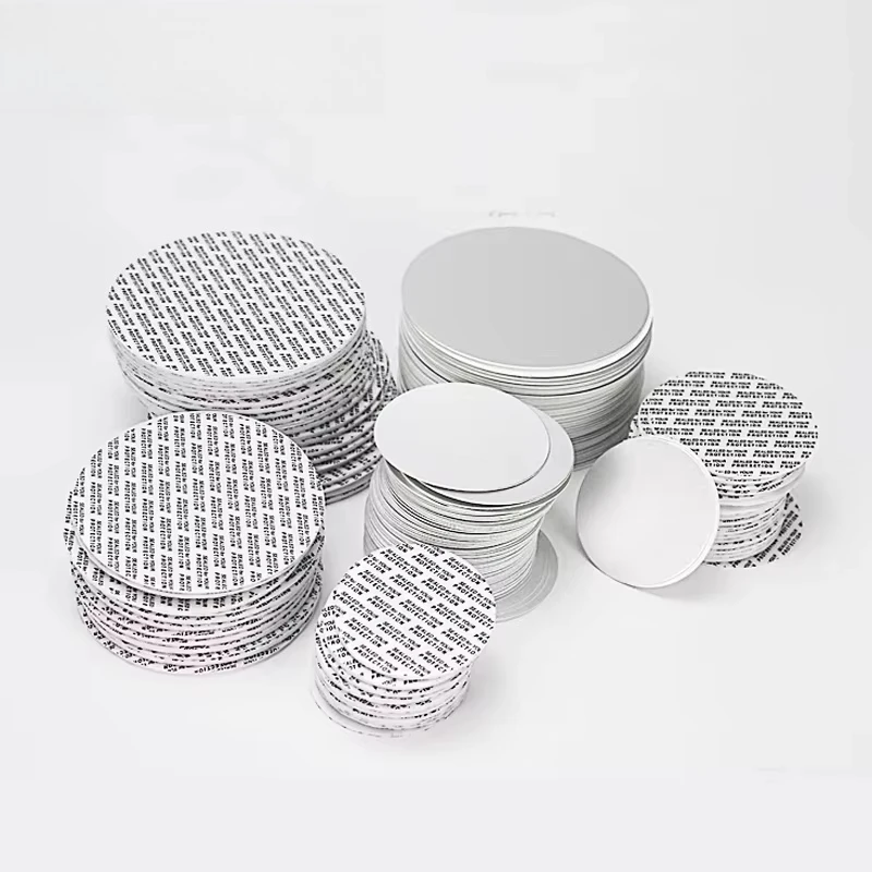 Aluminum foil pressure sensitive gasket sealing gasket induction sealing bottle and can
Aluminum foil pressure sensitive gasket sealing gasket induction sealing bottle and can