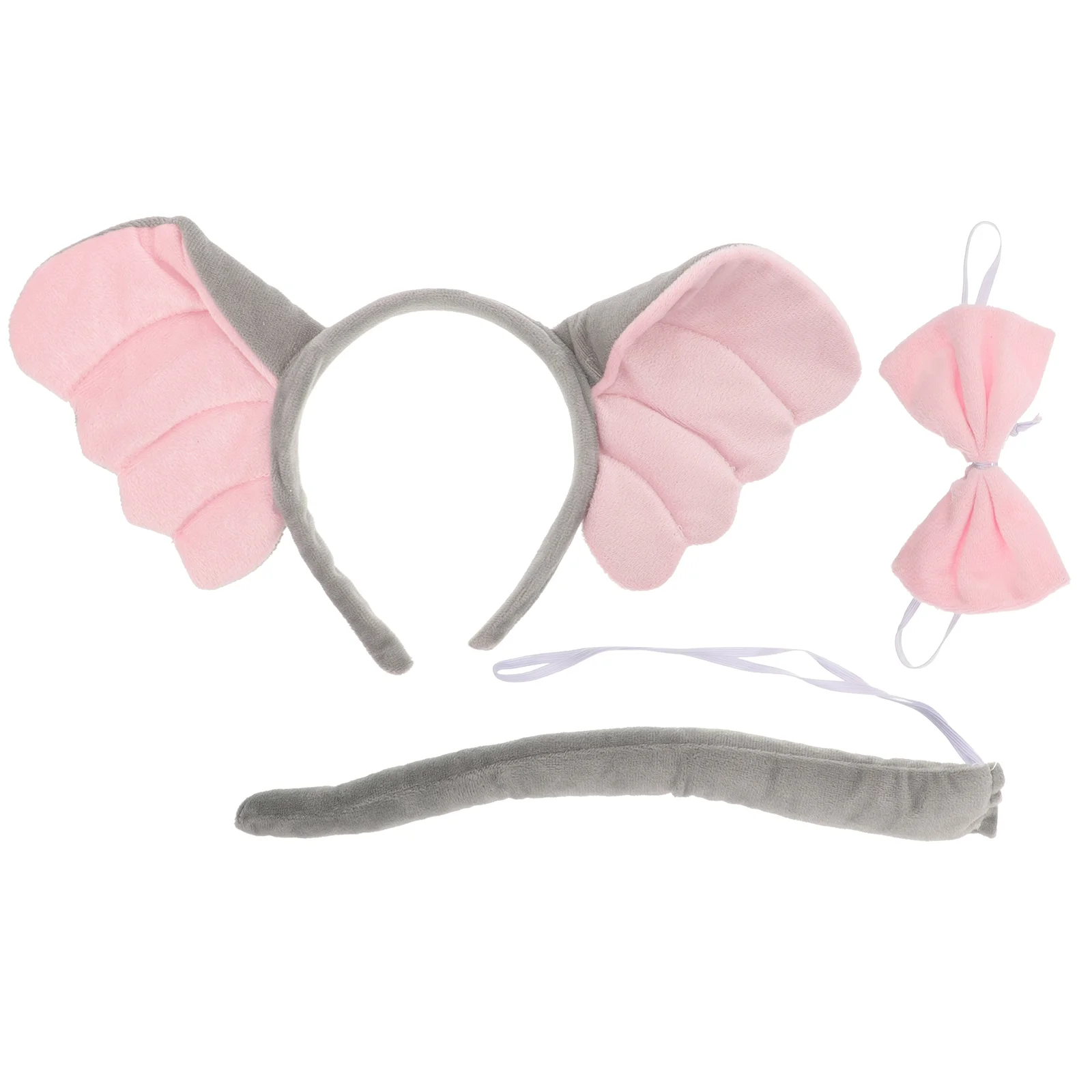 Elephant Ear Headband Bow Tie Set Cartoon Animal Cosplay Costume Accessory for Adult Women Party Halloween Festival Role Play
Elephant Ear Headband Bow Tie Set Cartoon Animal Cosplay Costume Accessory for Adult Women Party Halloween Festival Role Play