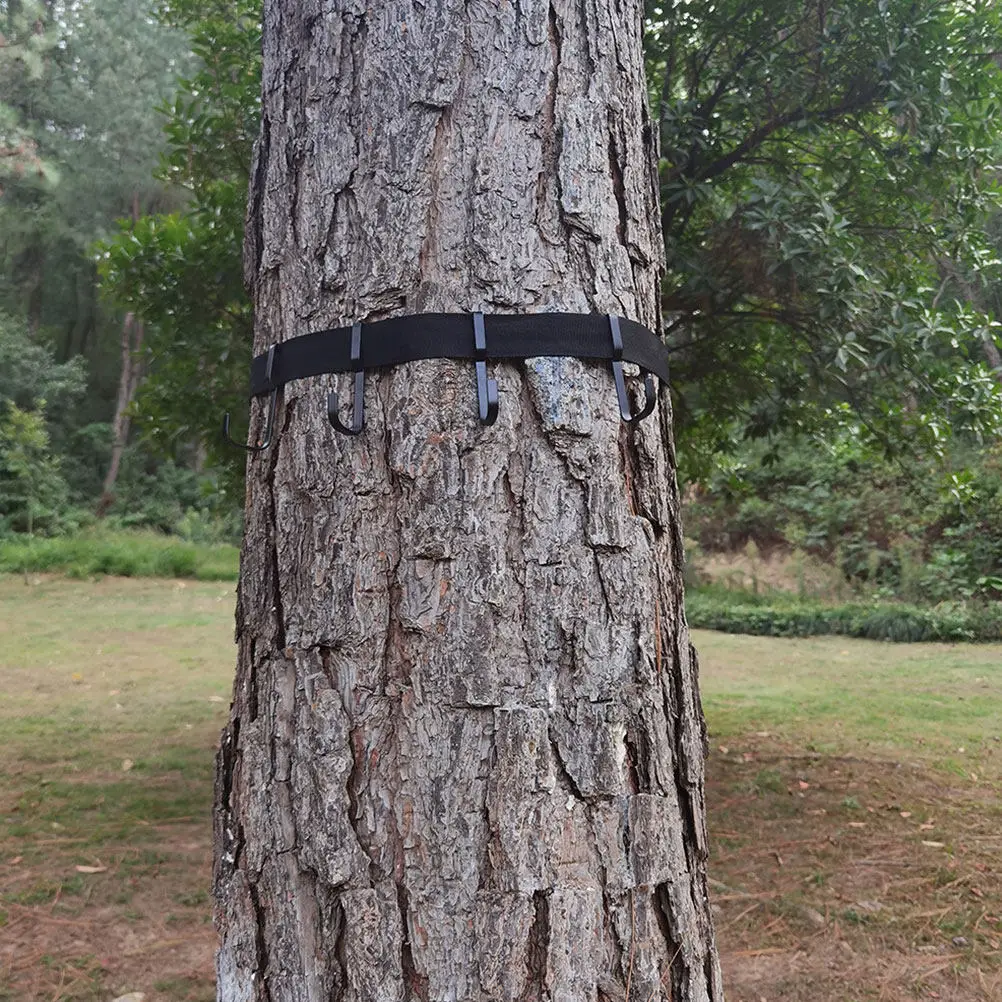 Комплект из 5 прочных черных металлических крючков для подвешивания на дерево, многофункциональные крючки для охотничьих снастей, держатели для уличного оборудования
Комплект из 5 прочных черных металлических крючков для подвешивания на дерево, многофункциональные крючки для охотничьих снастей, держатели для уличного оборудования