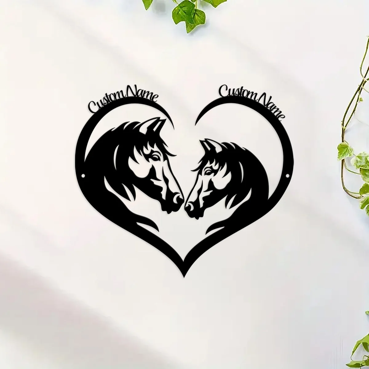 Personalized Horse Couple Metal Wall Art Western Metal Sign, Country Living Sign, Horse Lover Gift, Cowboy Lover Gift
Personalized Horse Couple Metal Wall Art Western Metal Sign, Country Living Sign, Horse Lover Gift, Cowboy Lover Gift
