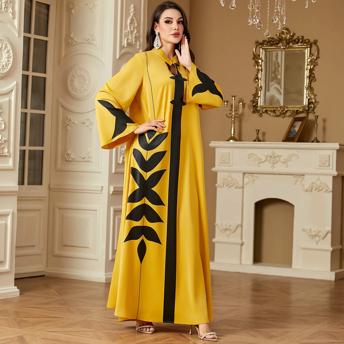 Spring Morocco Eid Ramadan Dubai Abayas for Women Muslim Dress Kebaya Caftan Marocain Femme Robe Islam Jalabiya Arabic Vestidos
Spring Morocco Eid Ramadan Dubai Abayas for Women Muslim Dress Kebaya Caftan Marocain Femme Robe Islam Jalabiya Arabic Vestidos