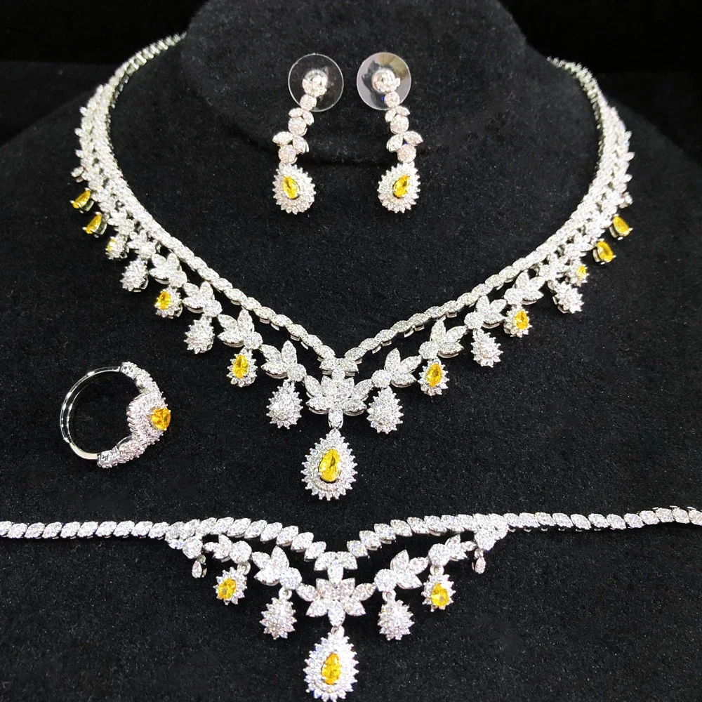 KellyBola Jewelry Dubai Africa Exclusive Customized High Quality 4PCS Set Ladies Wedding Engagement Banquet Festive Celebration
KellyBola Jewelry Dubai Africa Exclusive Customized High Quality 4PCS Set Ladies Wedding Engagement Banquet Festive Celebration