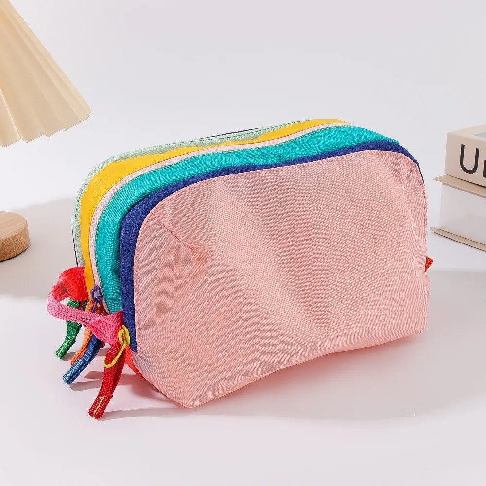 Portable Cosmetic Bag Dopamine-Colored Large Capacity Toiletry Handbag Multi-Layer Multi-Functional Storage Bag Travel
Portable Cosmetic Bag Dopamine-Colored Large Capacity Toiletry Handbag Multi-Layer Multi-Functional Storage Bag Travel