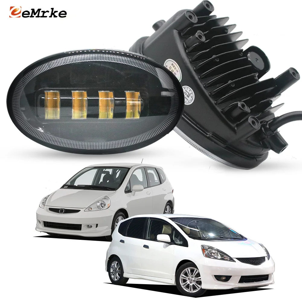 Модифицированные противотуманные фары с вырезами и линзами, полностью светодиодные автомобильные противотуманные фары для Honda Fit Sport GD GE North America 2007 2008 2009 2010
Модифицированные противотуманные фары с вырезами и линзами, полностью светодиодные автомобильные противотуманные фары для Honda Fit Sport GD GE North America 2007 2008 2009 2010