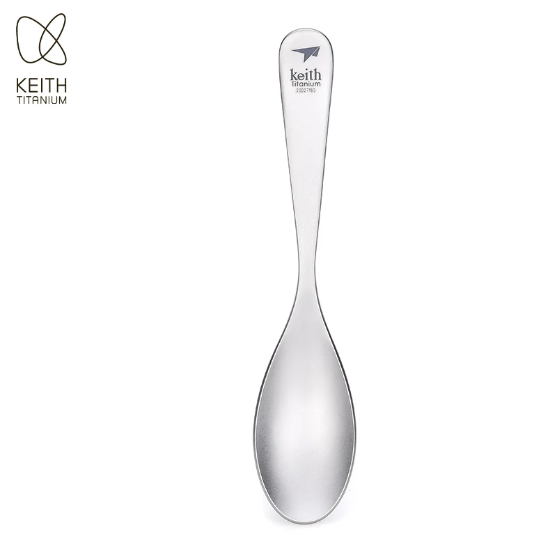 Keith Ultra Lightweight Pure Titanium Spoon Camping Backpacking Spork Household Tableware Taste-Neutral Durable Titanium Cutlery
Keith Ultra Lightweight Pure Titanium Spoon Camping Backpacking Spork Household Tableware Taste-Neutral Durable Titanium Cutlery