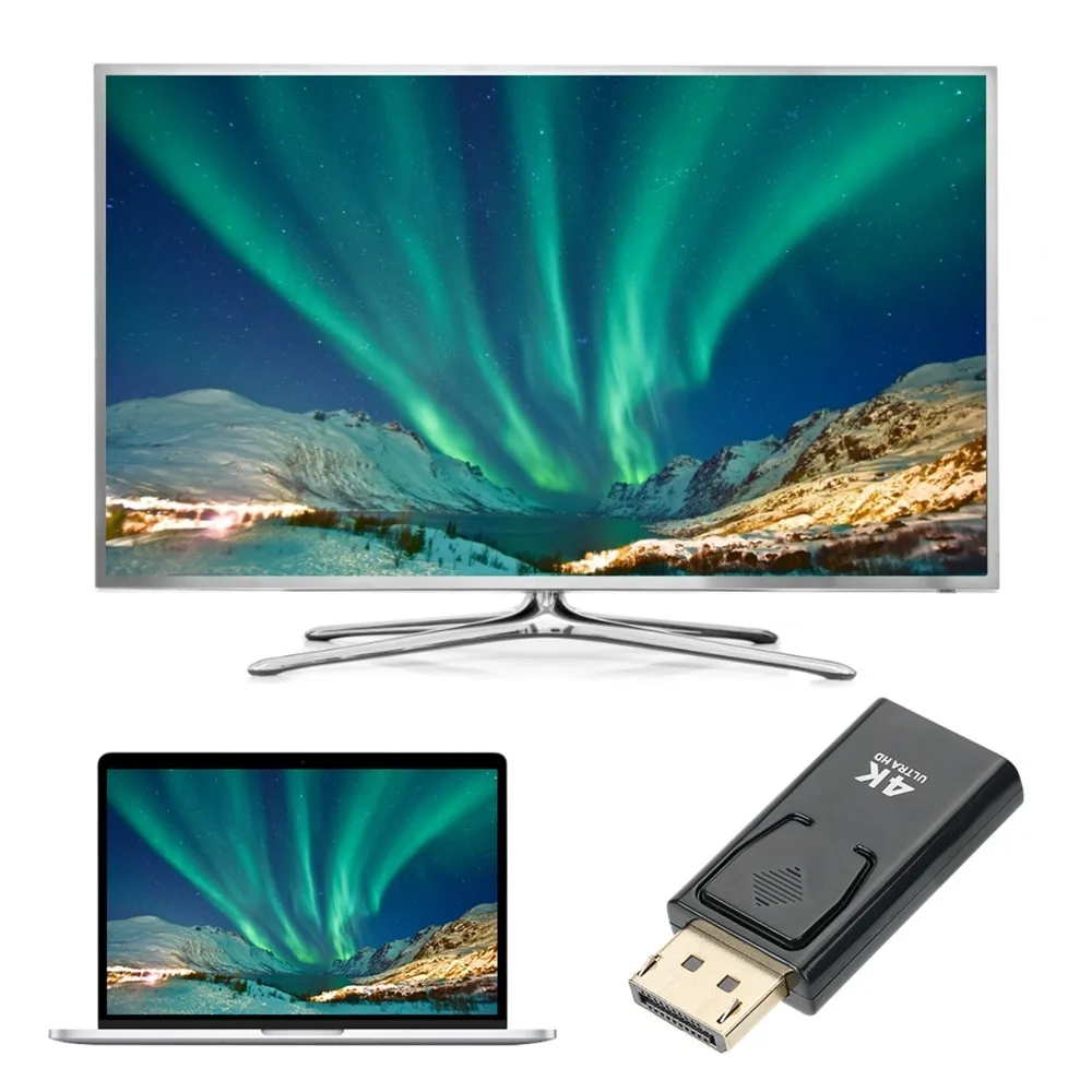 2PCS Easy To Carry 4Kx2K Displayport To HD Adapter Plug and Play Displayport Male To HD Female DP To HD Adapter for Projector
2PCS Easy To Carry 4Kx2K Displayport To HD Adapter Plug and Play Displayport Male To HD Female DP To HD Adapter for Projector