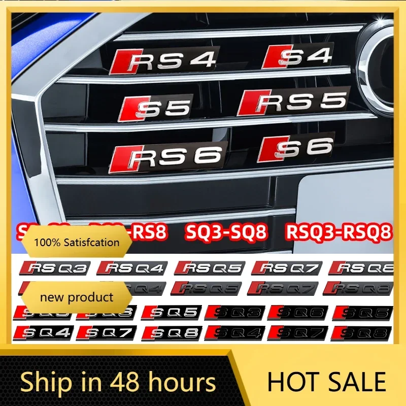 3D Car Front Grille Emblem Badge for Audi S3 S4 S5 S6 S7 S8 RS3 RS4 RS5 RS6 RS7 RS8 SQ3 SQ4 SQ5 SQ6 SQ7 SQ7 RSQ3 RSQ5 RSQ7 RSQ8
3D Car Front Grille Emblem Badge for Audi S3 S4 S5 S6 S7 S8 RS3 RS4 RS5 RS6 RS7 RS8 SQ3 SQ4 SQ5 SQ6 SQ7 SQ7 RSQ3 RSQ5 RSQ7 RSQ8