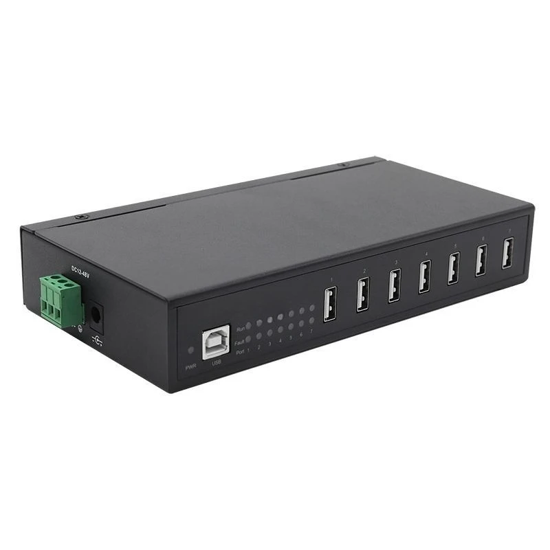 UT-807 Industrial Grade 7-Port USB Extended HUB Hub 7-way USB 2.0 Hub
UT-807 Industrial Grade 7-Port USB Extended HUB Hub 7-way USB 2.0 Hub