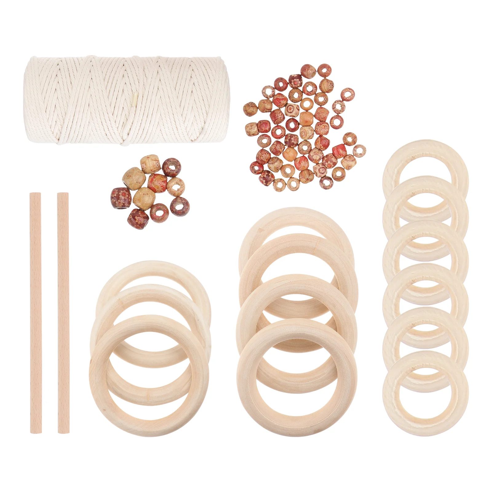 76 Pcs Gemstone Wood Crafts Men's Jewelry DIY Wooden Beads Set Khaki Round Clothes Hanging Rack
76 Pcs Gemstone Wood Crafts Men's Jewelry DIY Wooden Beads Set Khaki Round Clothes Hanging Rack