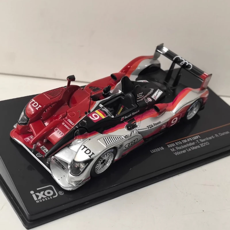 IXO масштаб 1/43 R15 TDI 9 LMP1 2010, модель автомобиля из сплава, статическая коллекция, украшенные праздничные подарки, игрушки, сувенирный подарок 
IXO масштаб 1/43 R15 TDI 9 LMP1 2010, модель автомобиля из сплава, статическая коллекция, украшенные праздничные подарки, игрушки, сувенирный подарок