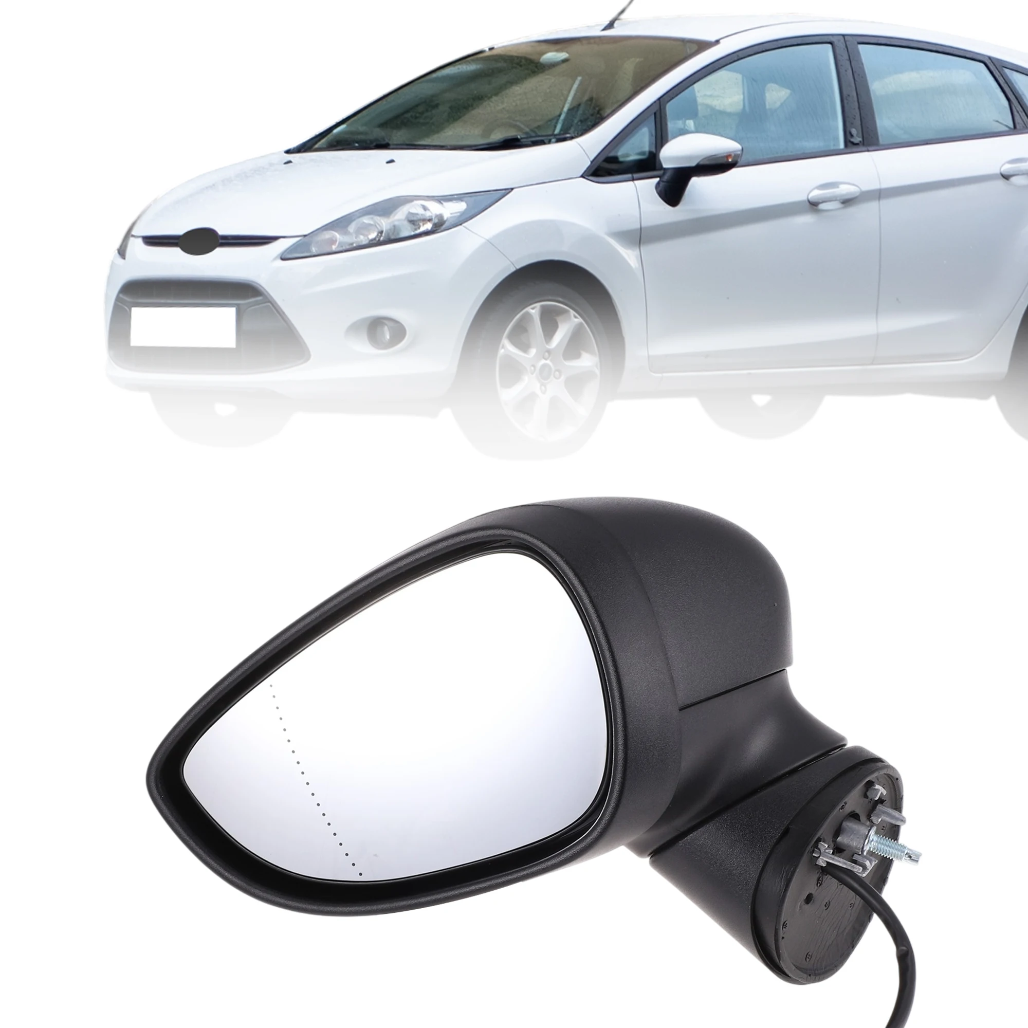 UXCELL замена зеркала левой боковой двери для Ford Fiesta Mk7 2008-2012, черное зеркало с электрической регулировкой внешней части
UXCELL замена зеркала левой боковой двери для Ford Fiesta Mk7 2008-2012, черное зеркало с электрической регулировкой внешней части