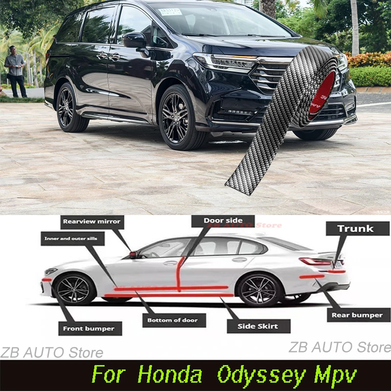 For Honda Odyssey Mpv Strong adhesive bumper strip, front and rear lip side skirts, collision and scratch resistant, suitable
For Honda Odyssey Mpv Strong adhesive bumper strip, front and rear lip side skirts, collision and scratch resistant, suitable