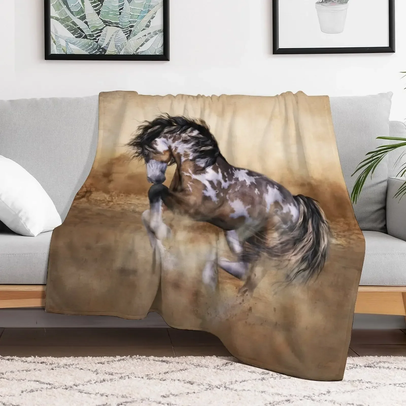 The Wild,The Free Painted Horse Throw Blanket Soft Plaid Travel wednesday Plaid on the sofa Blankets
The Wild,The Free Painted Horse Throw Blanket Soft Plaid Travel wednesday Plaid on the sofa Blankets