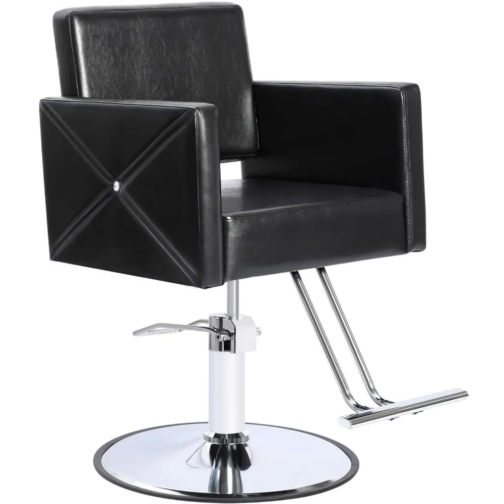 Barber Chair for Hair Stylist, Height Adjustable Hydraulic Hair Salon Chair, 360 Degrees Rotation, Multi-Function Shampoo Chair
Barber Chair for Hair Stylist, Height Adjustable Hydraulic Hair Salon Chair, 360 Degrees Rotation, Multi-Function Shampoo Chair
