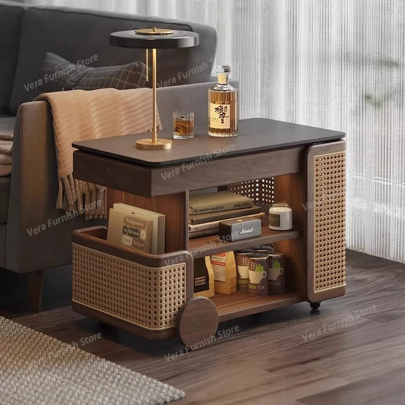 Japanese Solid Wood Liftable Coffee Tables Nordic Designer Mobile Trolley Coffee Table Sofa Side Cabinet Home Furniture FYCT
Japanese Solid Wood Liftable Coffee Tables Nordic Designer Mobile Trolley Coffee Table Sofa Side Cabinet Home Furniture FYCT