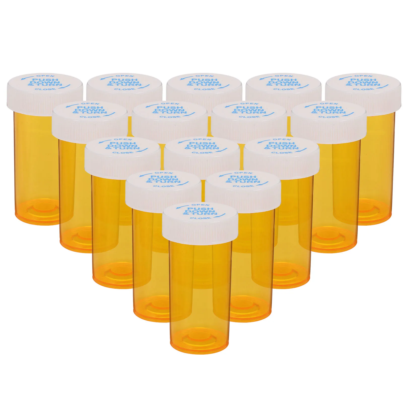 25 Pcs Health Care Packaging Bottle Pill Container Travel Storage Medicine Organizer Food Grade PP Child Proof Safety Cap
25 Pcs Health Care Packaging Bottle Pill Container Travel Storage Medicine Organizer Food Grade PP Child Proof Safety Cap