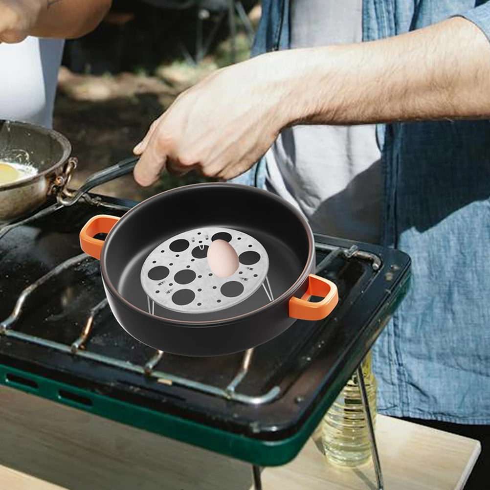 2Pcs Egg Steamer 316 Stainless Steel Silver Metal Rack for Food Steam Pot Insert Egg Holder MultiHoles Kitchen 
2Pcs Egg Steamer 316 Stainless Steel Silver Metal Rack for Food Steam Pot Insert Egg Holder MultiHoles Kitchen