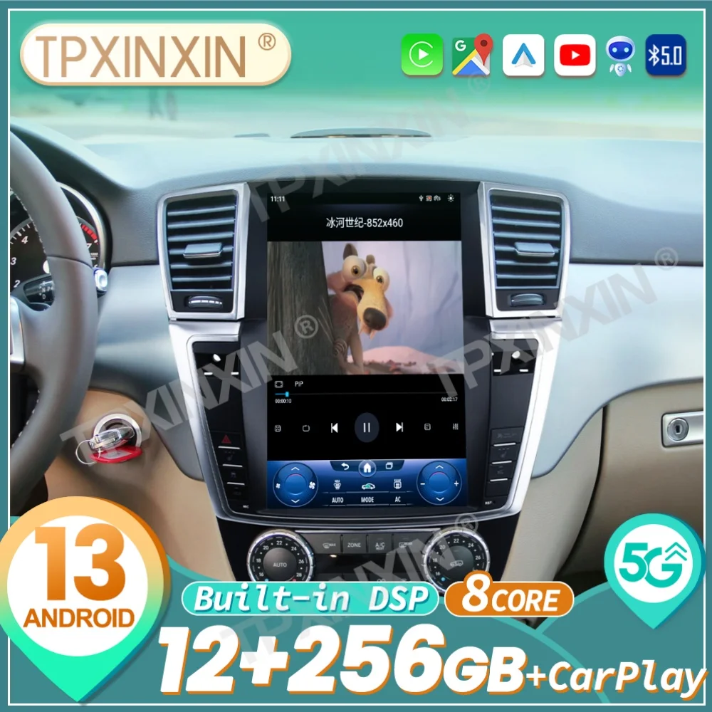 For Mercedes Benz ML 2013 2014 2015 Android Auto Carplay Car Radio Automotive Multimedia Stereo Player GPS Navigation Head Unit
For Mercedes Benz ML 2013 2014 2015 Android Auto Carplay Car Radio Automotive Multimedia Stereo Player GPS Navigation Head Unit