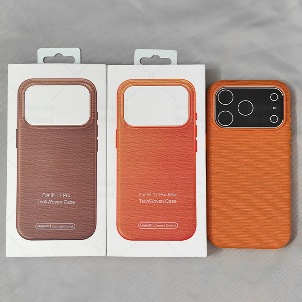 Original Tech Woven Case Magnetic Cover For IPhone 17 Air 16 15 14 13 Pro Max Camera Control Case For Magsafe Wireless Charging
Original Tech Woven Case Magnetic Cover For IPhone 17 Air 16 15 14 13 Pro Max Camera Control Case For Magsafe Wireless Charging