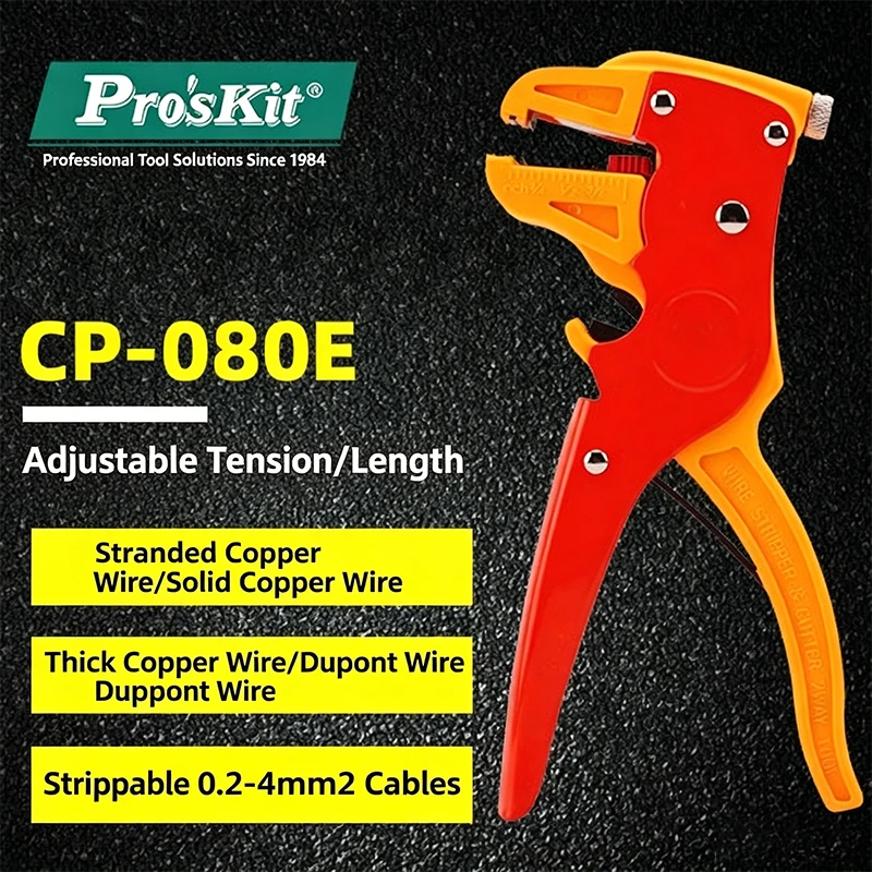 CP-080E Automatic Wire Stripper Duckbill Pliers for Electricians Efficiently Strip Wires and Optical Fibers Reliable Performance
CP-080E Automatic Wire Stripper Duckbill Pliers for Electricians Efficiently Strip Wires and Optical Fibers Reliable Performance