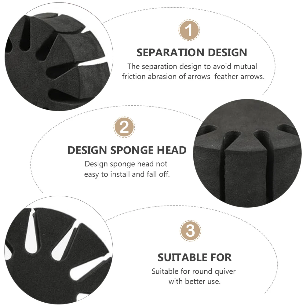 2Pcs Arrow Holder Organizer - Sturdy Arrow Separator with Eva Sponge Head, Holds 12 Arrows Safely, No Damage , Archery
2Pcs Arrow Holder Organizer - Sturdy Arrow Separator with Eva Sponge Head, Holds 12 Arrows Safely, No Damage , Archery