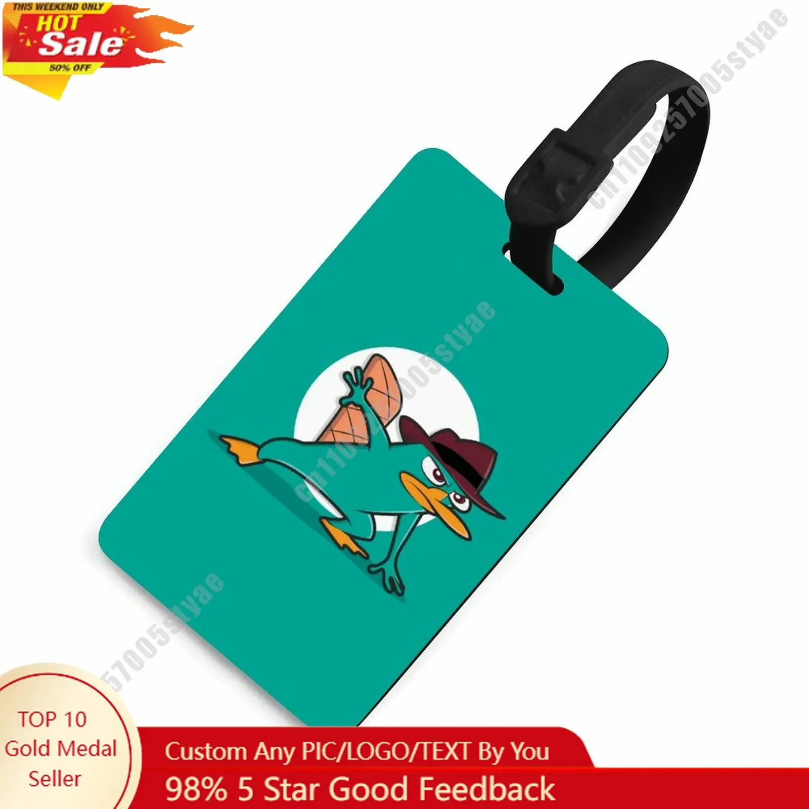 Perry The Platypus Luggage Tags Disney Personalized Customized Your Name Phone Number Address Travel Essential Accessories
Perry The Platypus Luggage Tags Disney Personalized Customized Your Name Phone Number Address Travel Essential Accessories