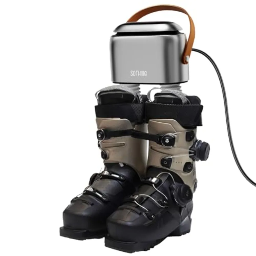 Boot Dryer 95W Rapid Drying with 3 Heat Levels Ozone Fresh Mode 1 9H Timer Smart Touch Panel Retractable Hoses and Overheat Pro
Boot Dryer 95W Rapid Drying with 3 Heat Levels Ozone Fresh Mode 1 9H Timer Smart Touch Panel Retractable Hoses and Overheat Pro