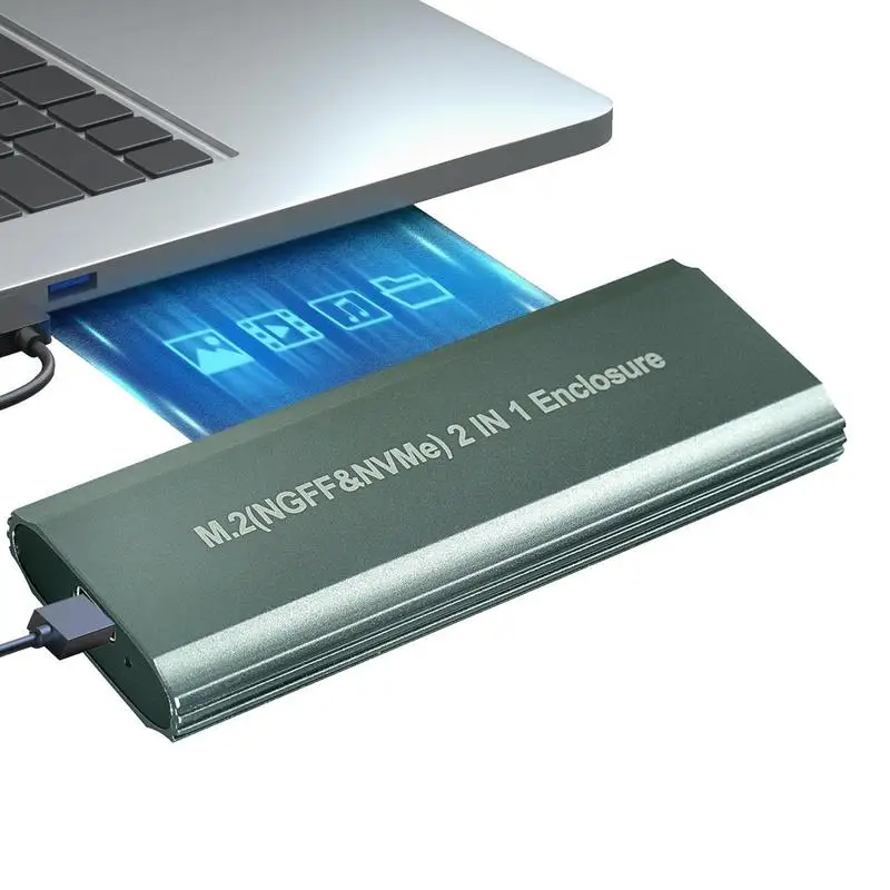 NVME корпус 10 Гбит/с M.2 NVME USB адаптер алюминиево-магниевый Тип C Gen2Dual адаптер для соединения 2230 2242 2260 228
NVME корпус 10 Гбит/с M.2 NVME USB адаптер алюминиево-магниевый Тип C Gen2Dual адаптер для соединения 2230 2242 2260 228