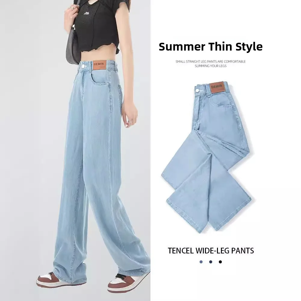 Ultra-Thin Summer Denim Jeans New Fashion Trousers High Waist Standard Fit Women's Premium Quality Casual Pants
Ultra-Thin Summer Denim Jeans New Fashion Trousers High Waist Standard Fit Women's Premium Quality Casual Pants